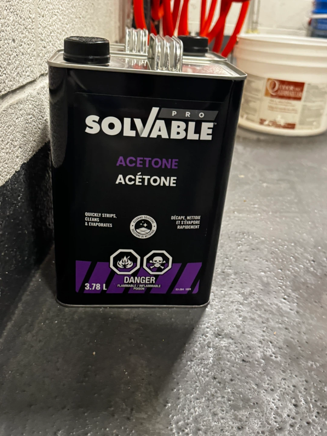 Solvable Pro Acetone 3.78 L