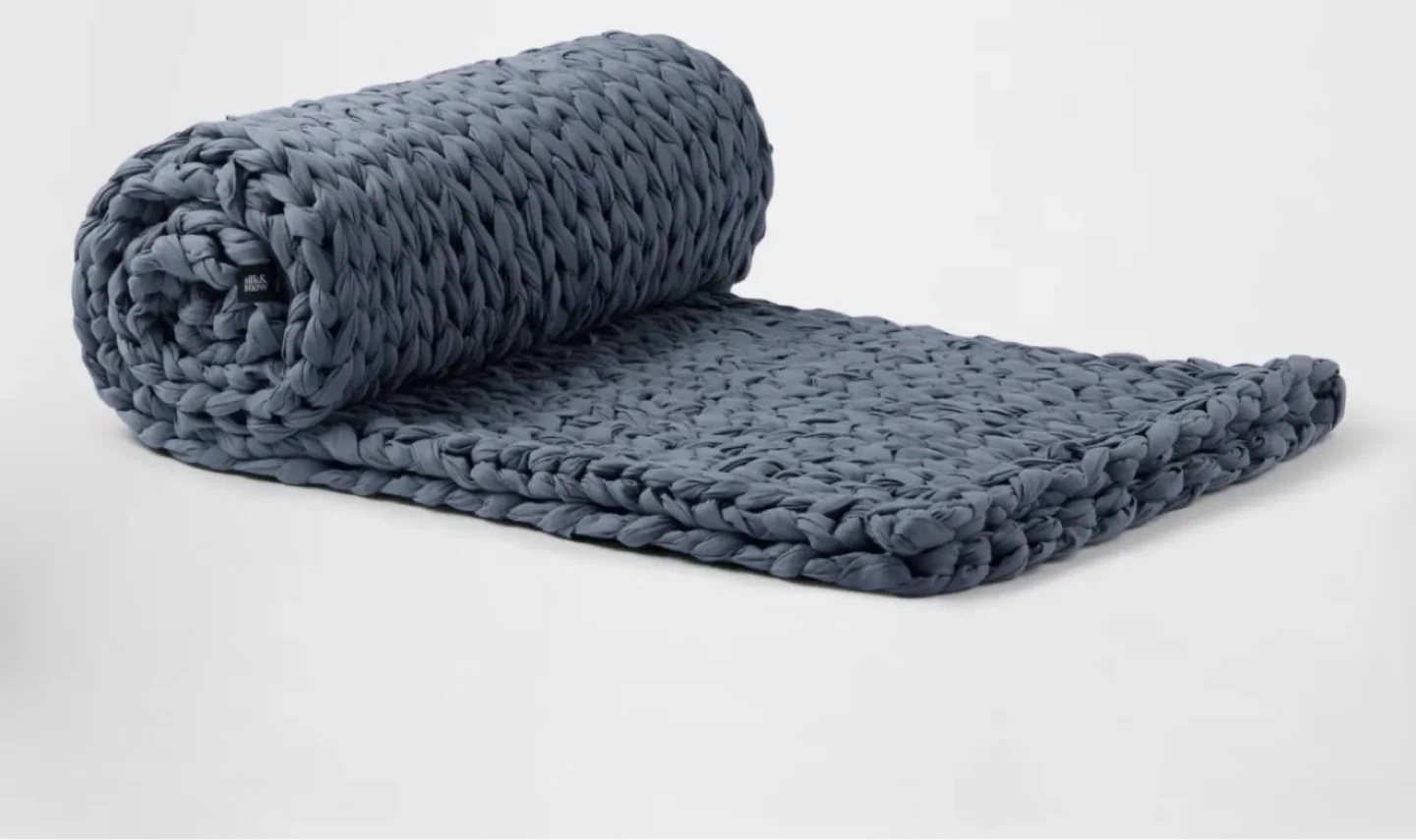 Hand Knitted Weighted Blanket