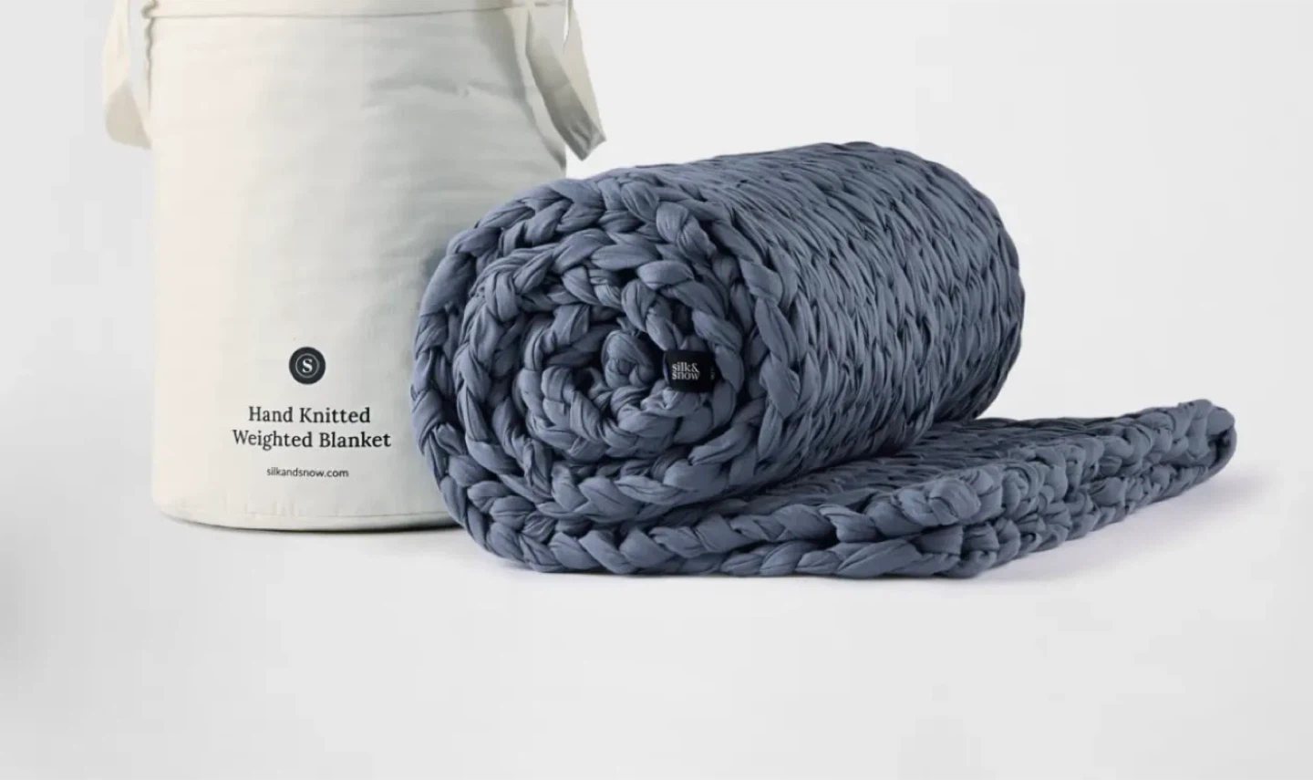 Hand Knitted Weighted Blanket - photo 4