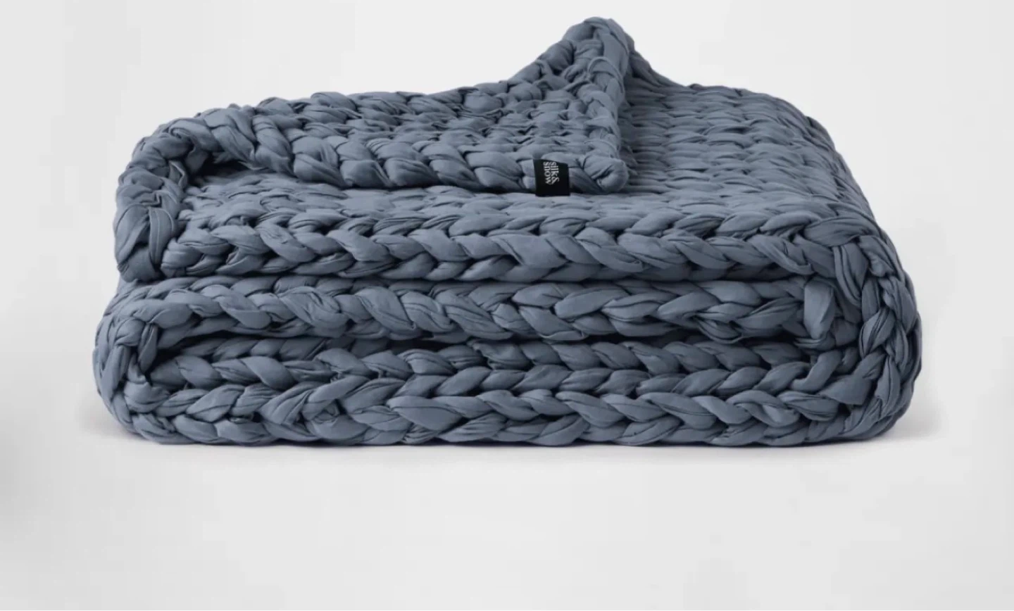 Hand Knitted Weighted Blanket - photo 2