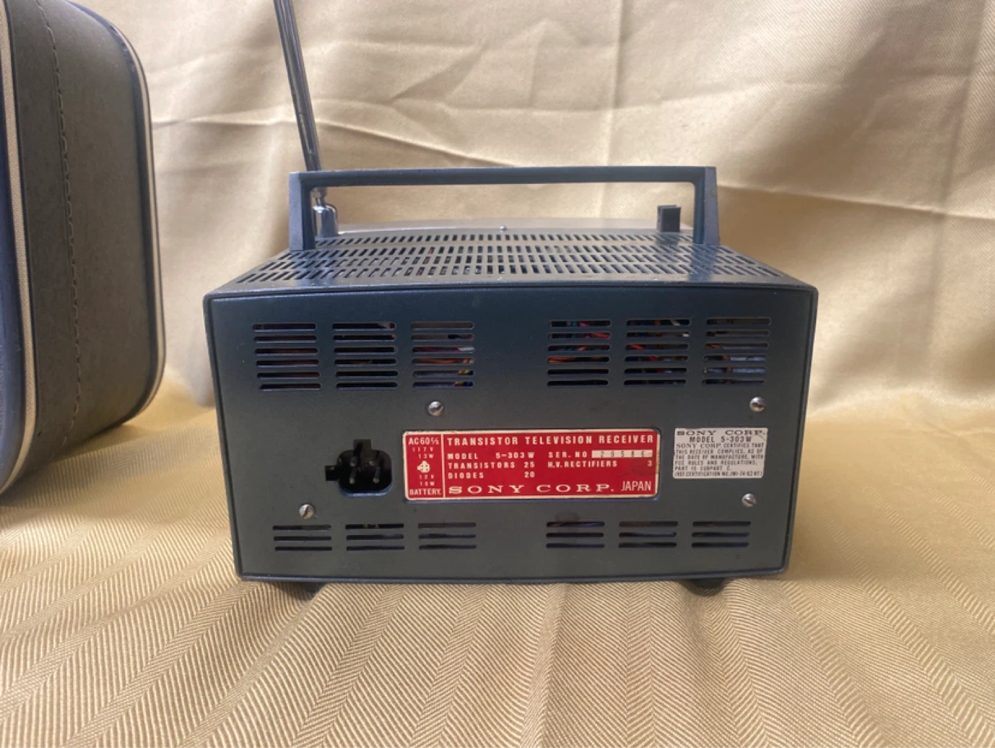 VINTAGE - Sony 5-303W Transistor Television Receiver - photo 3