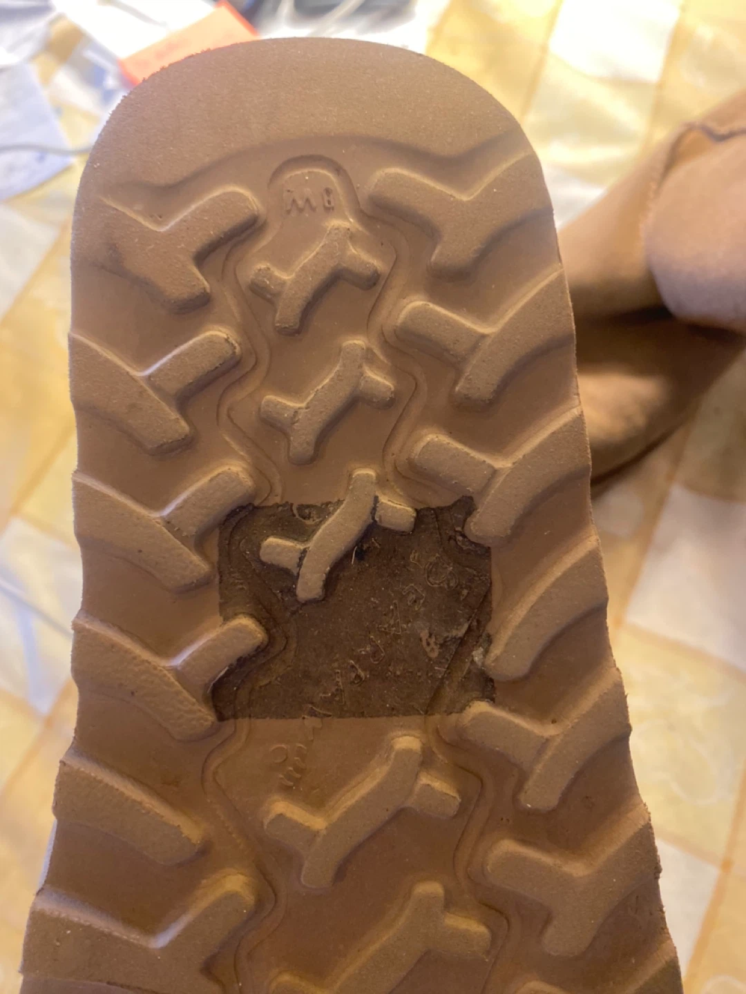 Brown Suede Sheepskin Lined Boots - photo 4