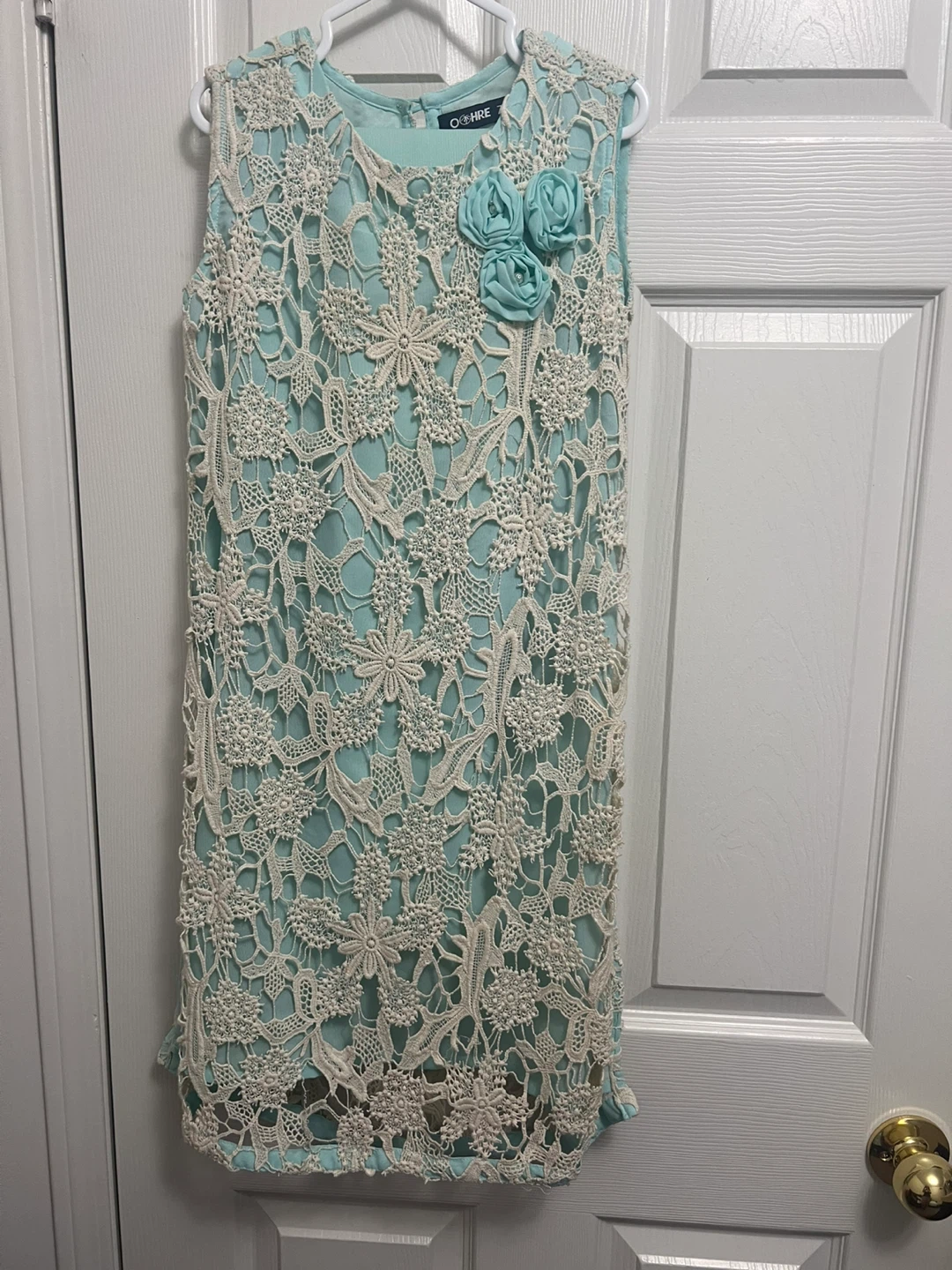 Girl's Teal shalwar Kameez