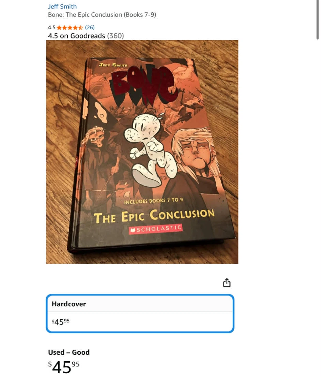 Jeff Smith's Bone: The Epic Conclusion Hardcover (Books 7-9) - photo 5