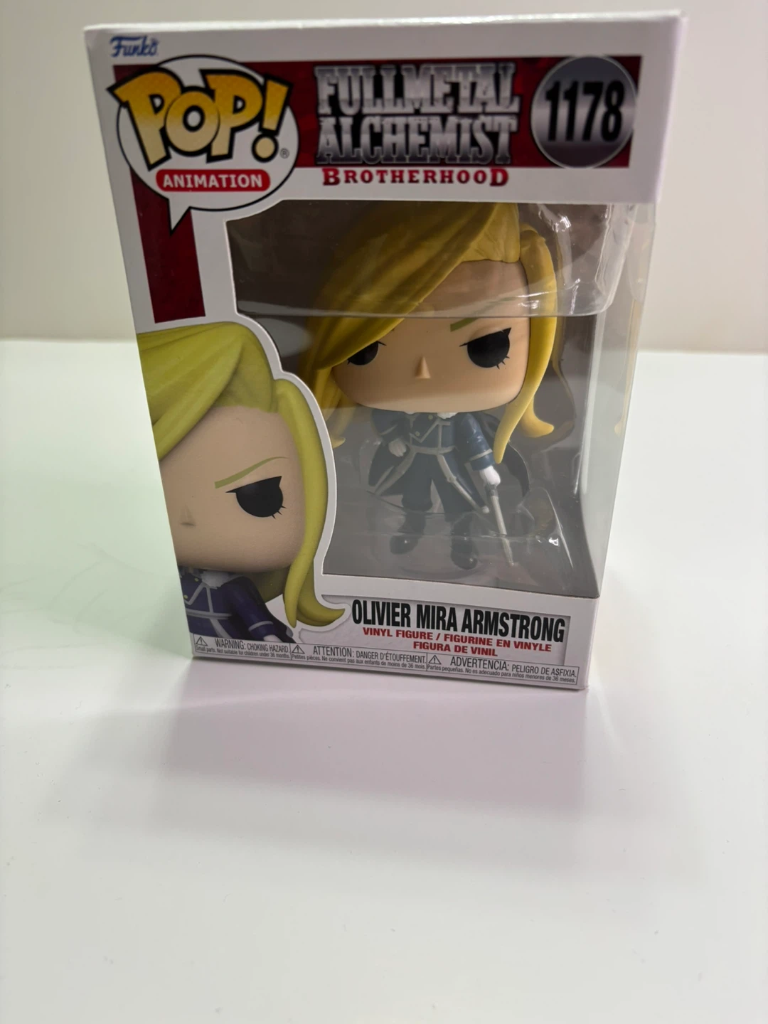 Funko Pop! Olivier Mira Armstrong 1178 Fullmetal Alchemist