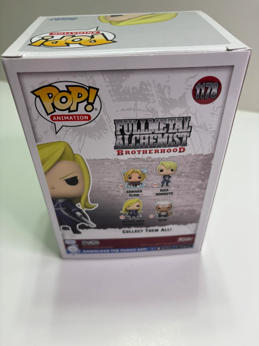 Funko Pop! Olivier Mira Armstrong 1178 Fullmetal Alchemist - photo 4