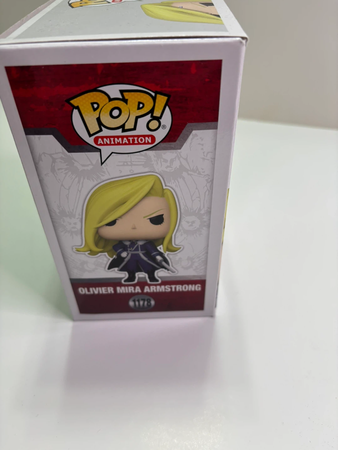 Funko Pop! Olivier Mira Armstrong 1178 Fullmetal Alchemist - photo 5
