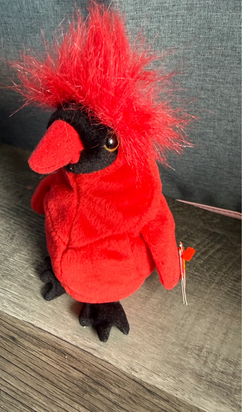 Ty Beanie Baby Cardinal "Mac"
