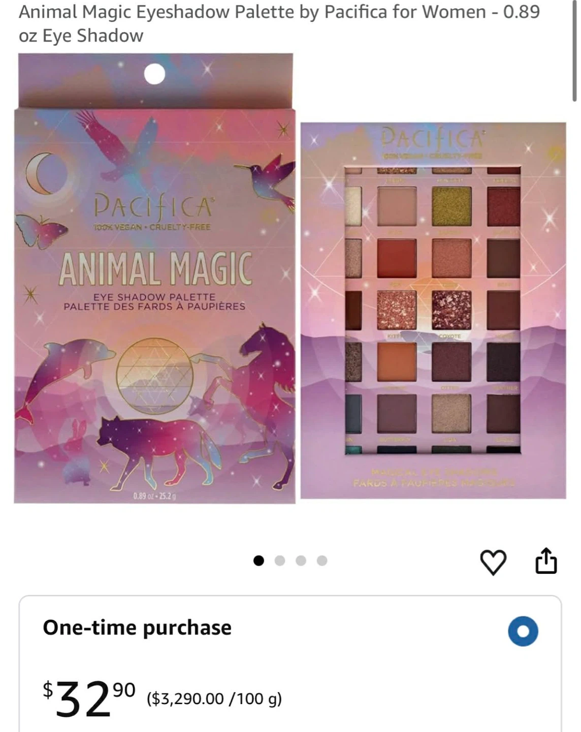 Pacifica Animal Magic Eyeshadow Palette