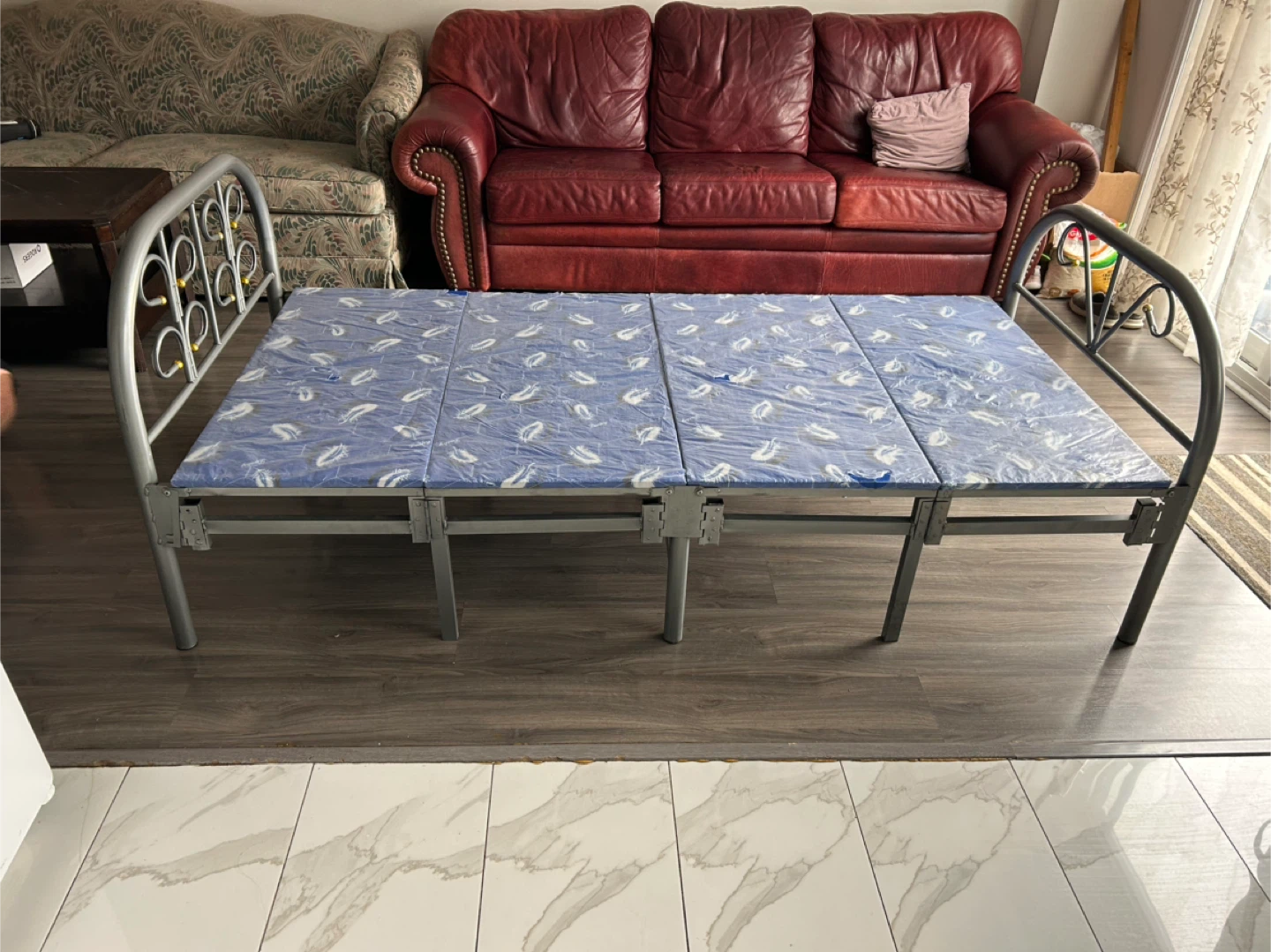 Folding Bed with Mattress