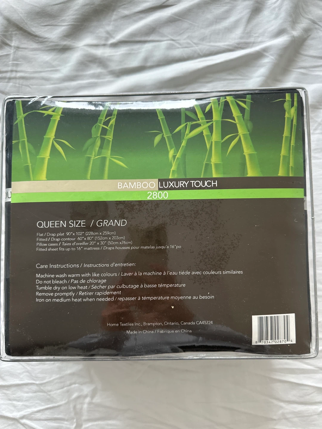 Bellissimo Queen Size Bamboo Luxury Touch Sheets - photo 2