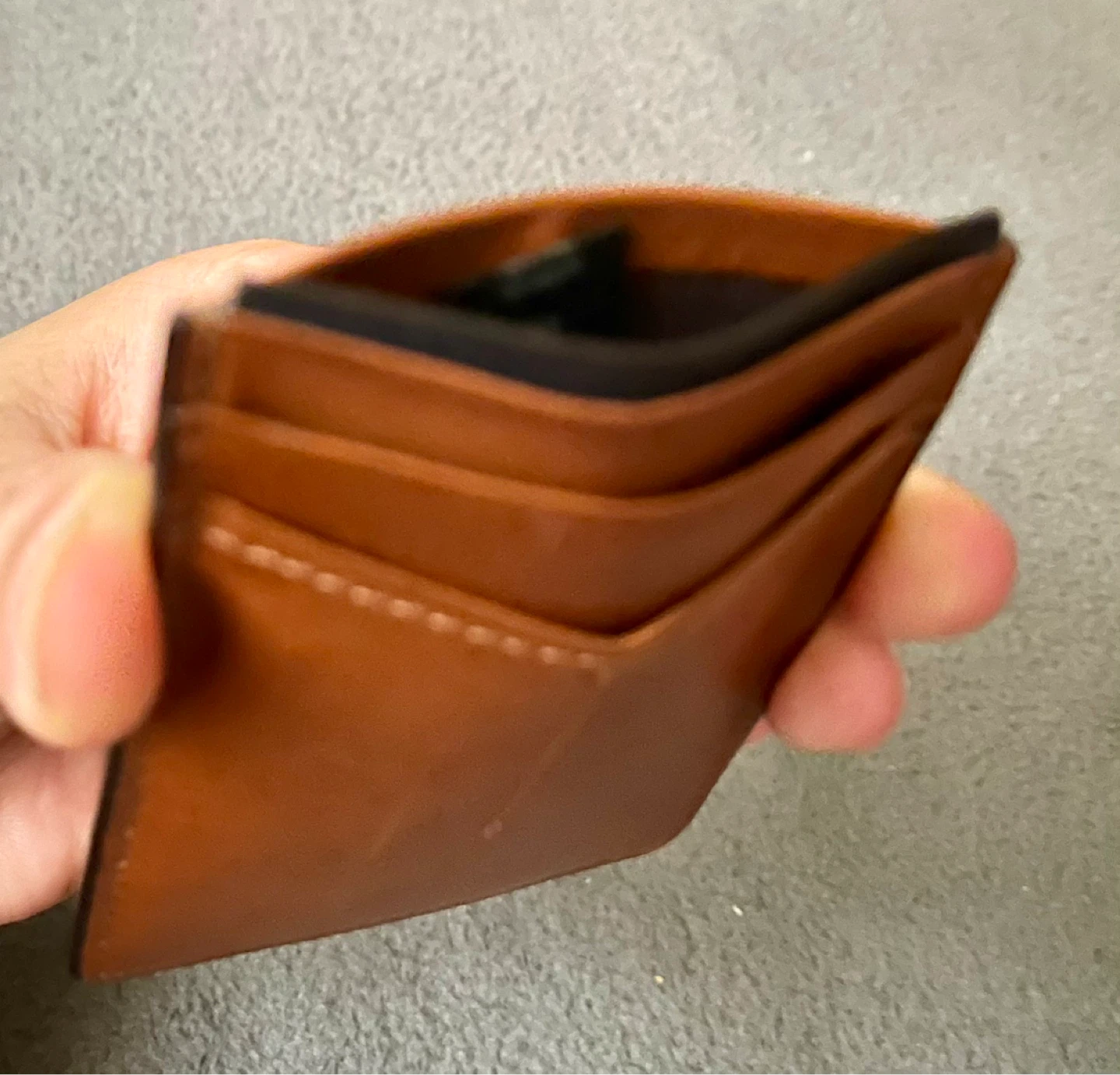 Fossil Leather Card Holder - photo 4