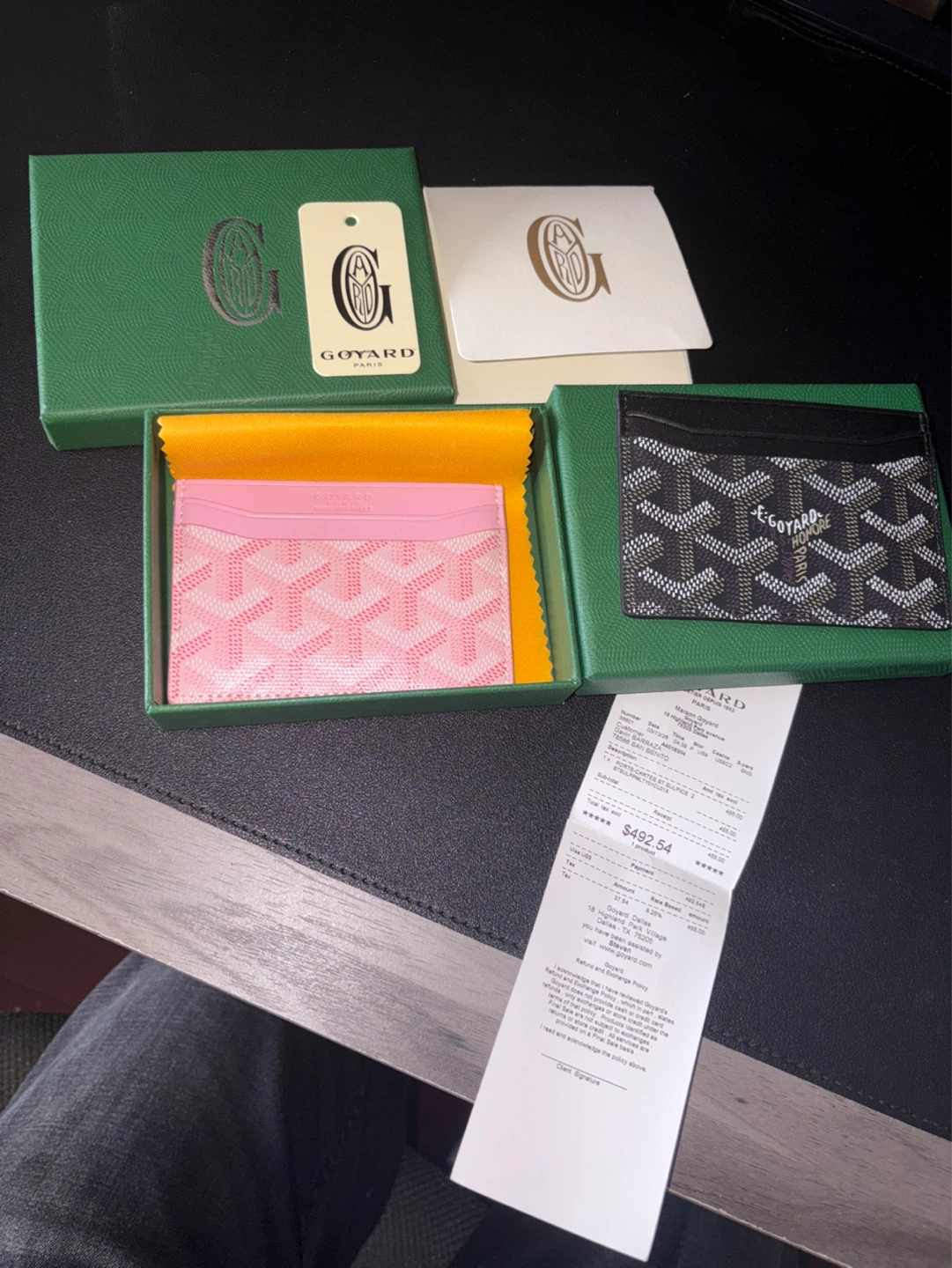 Goyard cardholder