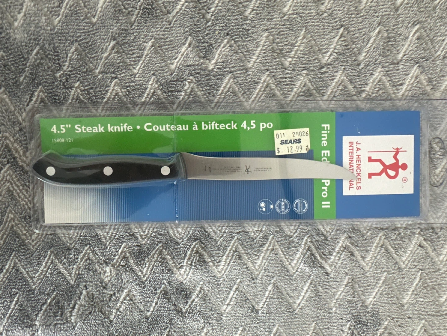 J.A. Henckels Fine Edge Pro II 4.5" Steak Knife