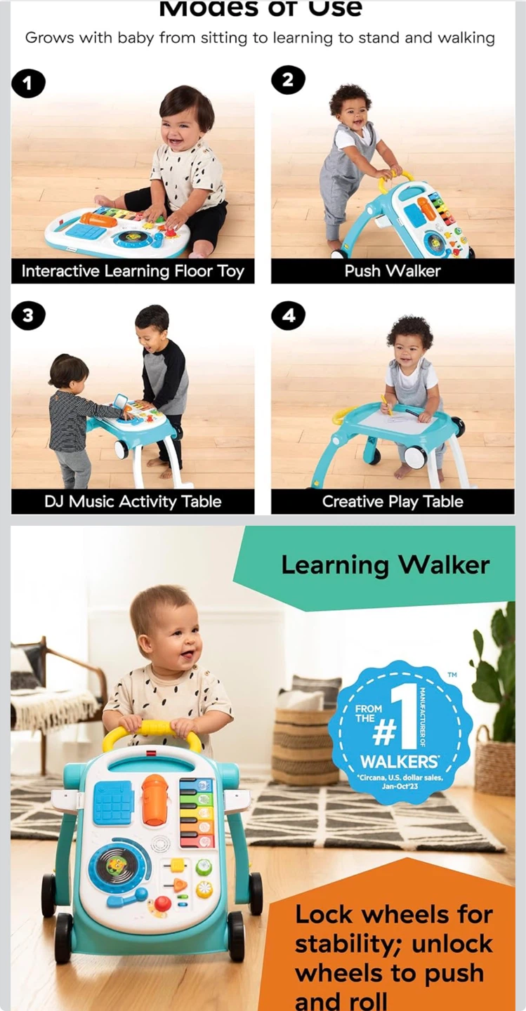 Baby Einstein Activity Walker - photo 5