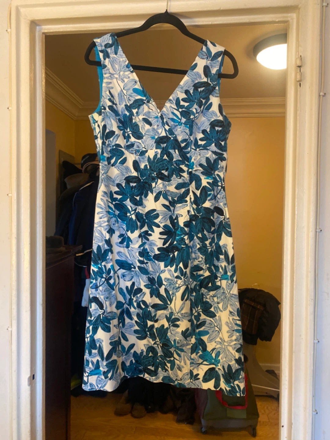 Donna Ricco New York Floral V-Neck Dress Size 12 - photo 2