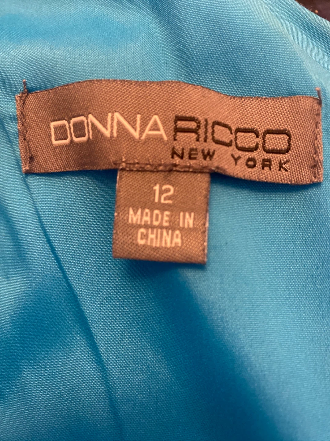 Donna Ricco New York Floral V-Neck Dress Size 12 - photo 3