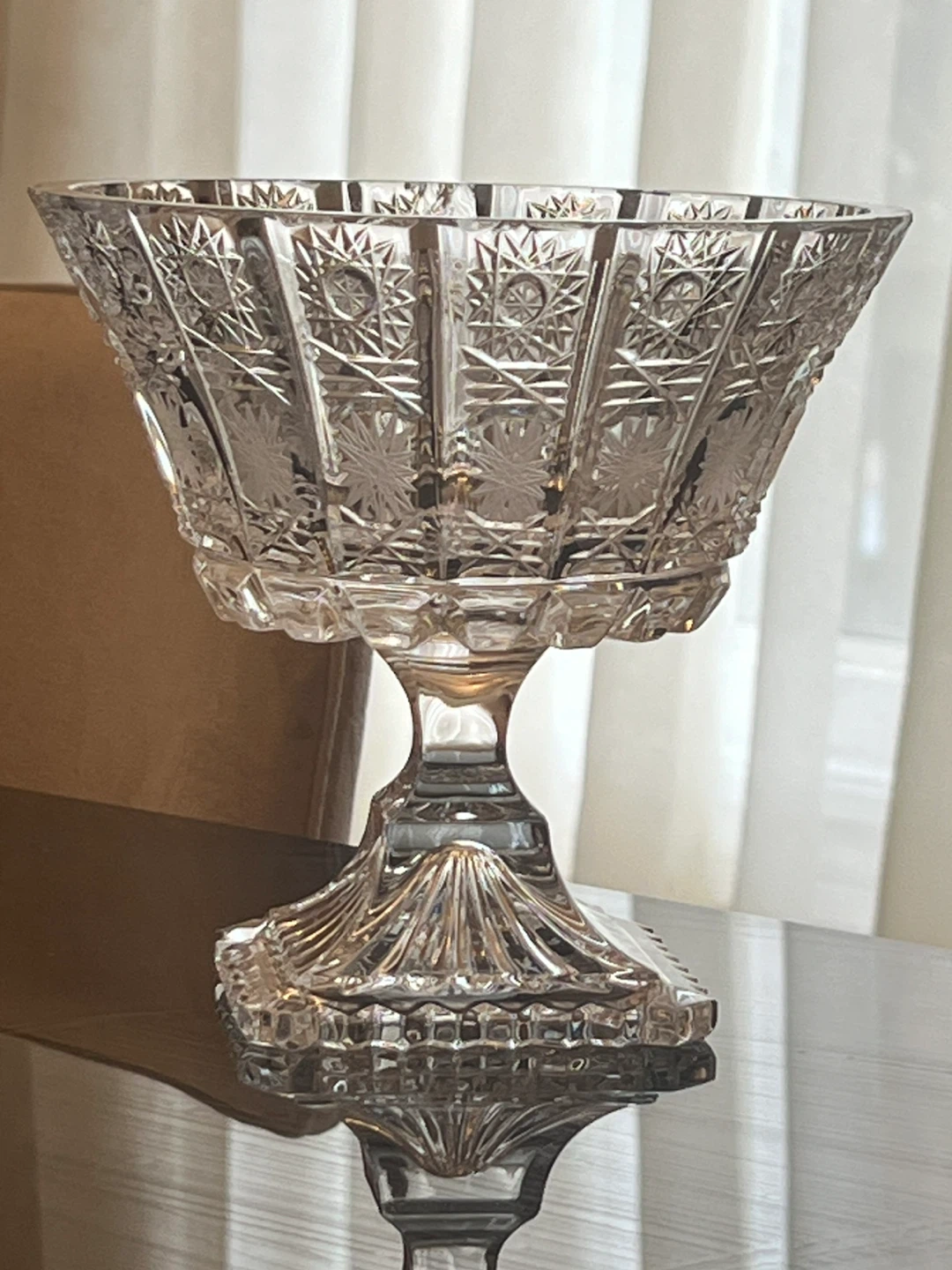 Crystal Footed Bowl