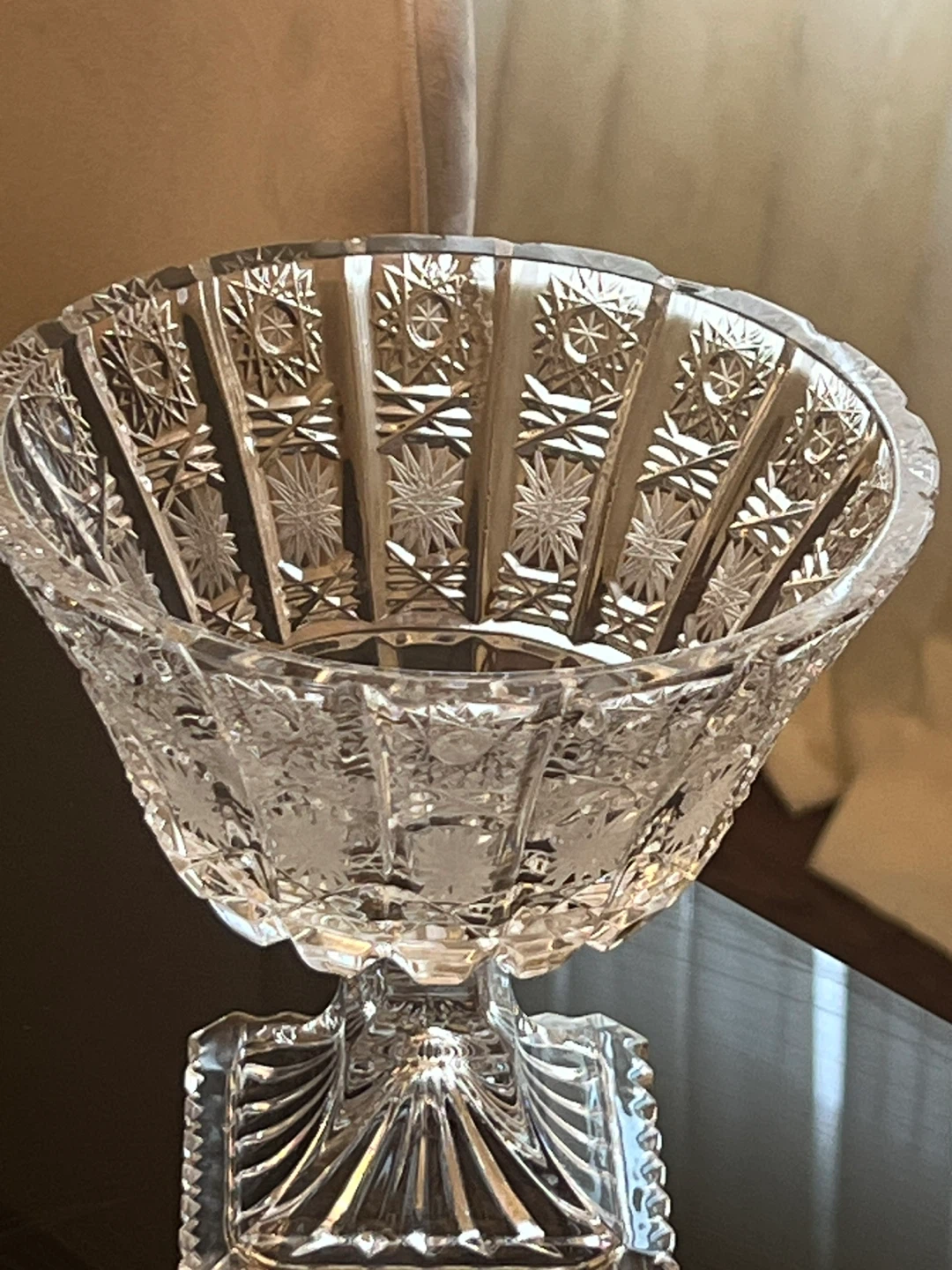 Crystal Footed Bowl - photo 2