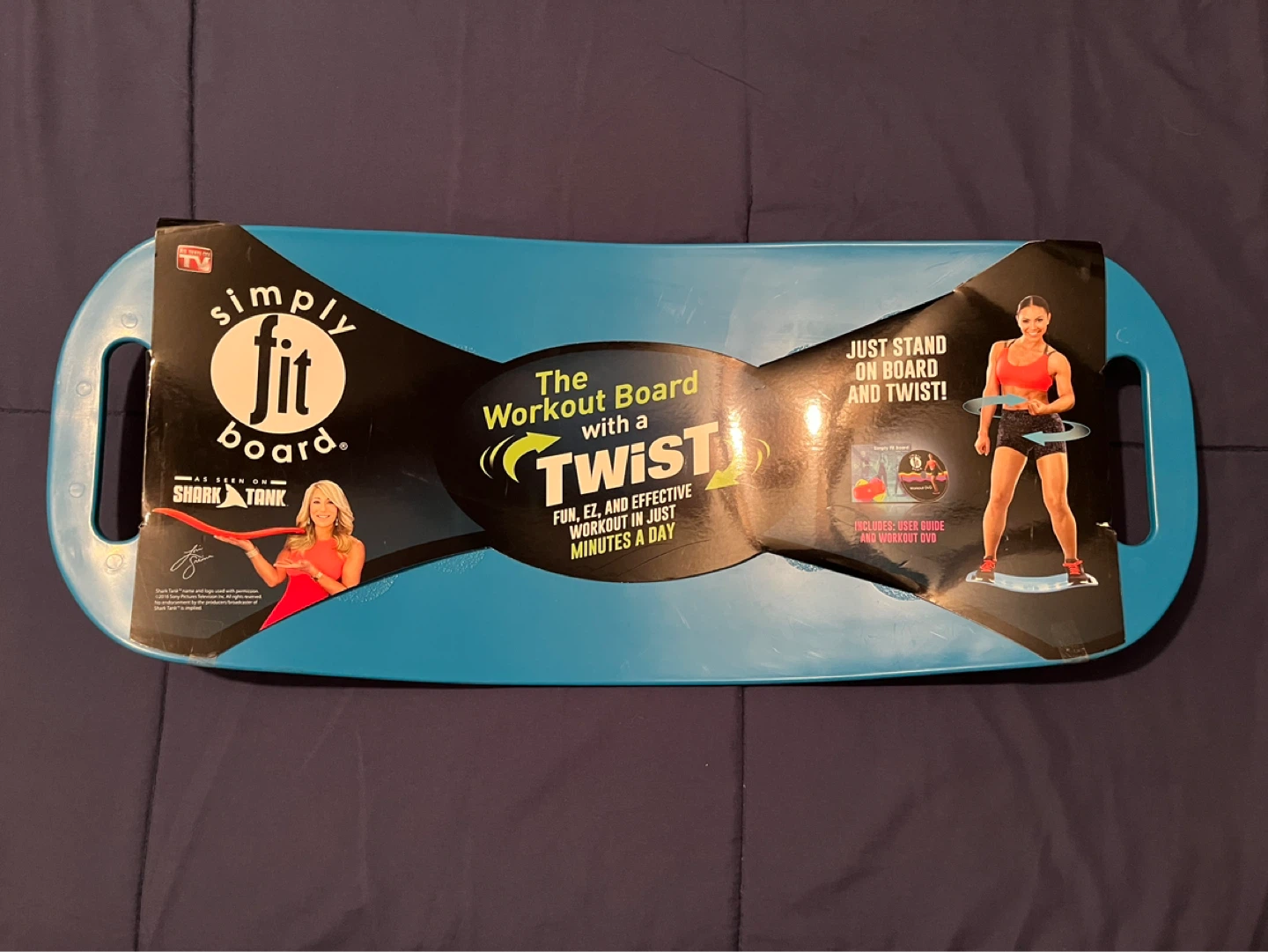 Simply Fit Board and DVD- Exercise for Core, abs and legs