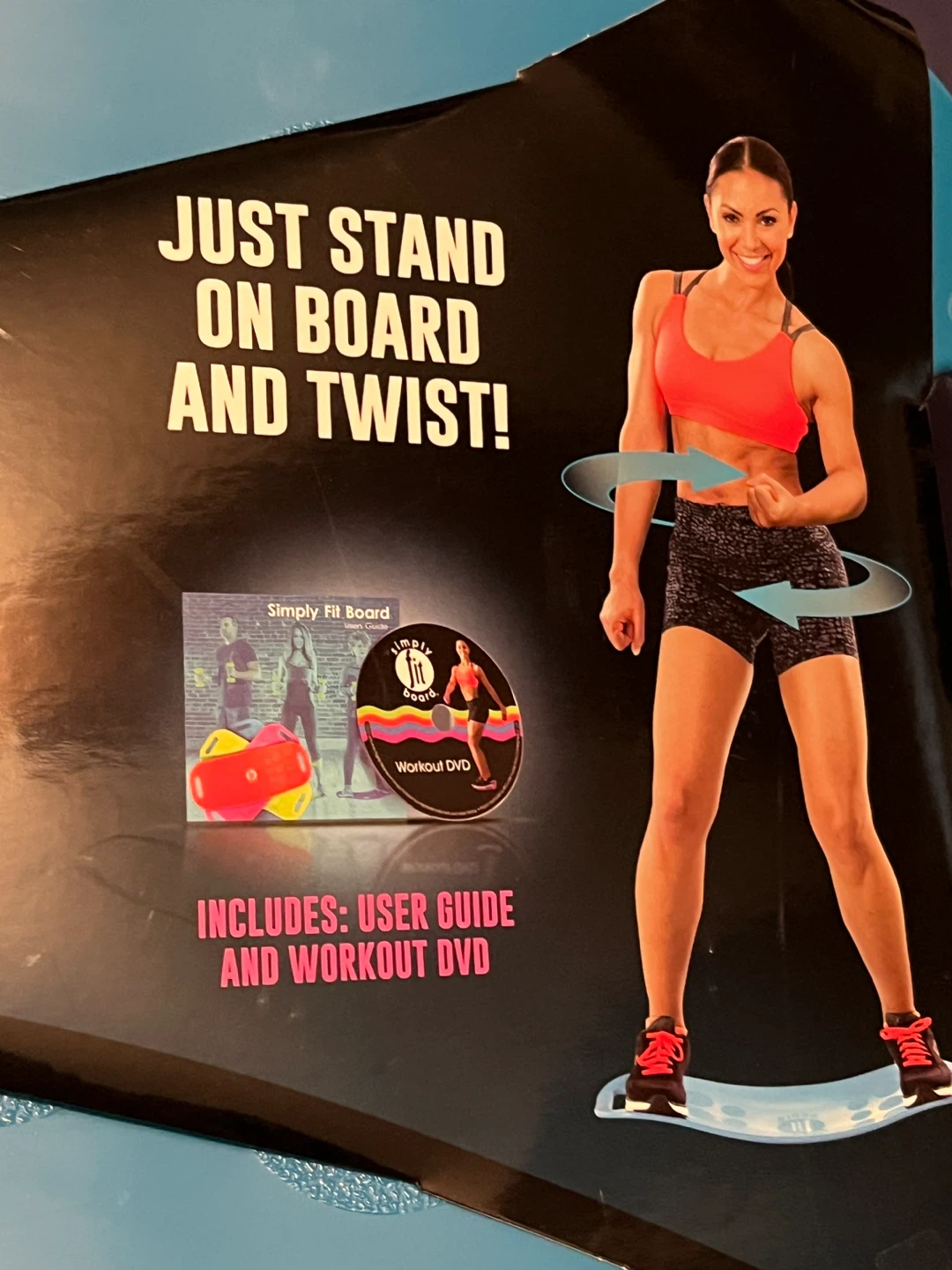 Simply Fit Board and DVD- Exercise for Core, abs and legs - photo 5