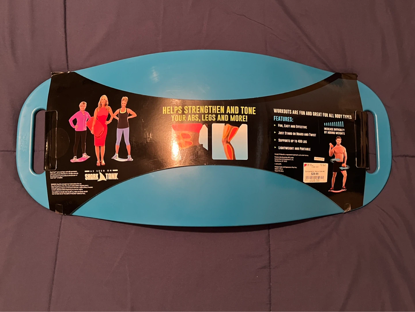 Simply Fit Board and DVD- Exercise for Core, abs and legs - photo 2
