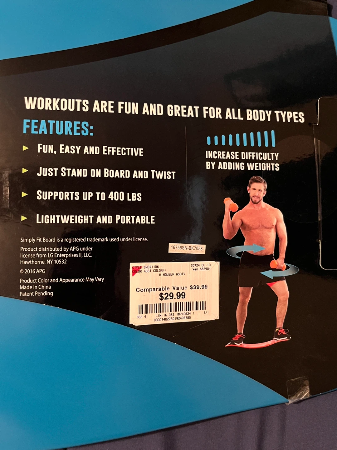 Simply Fit Board and DVD- Exercise for Core, abs and legs - photo 4