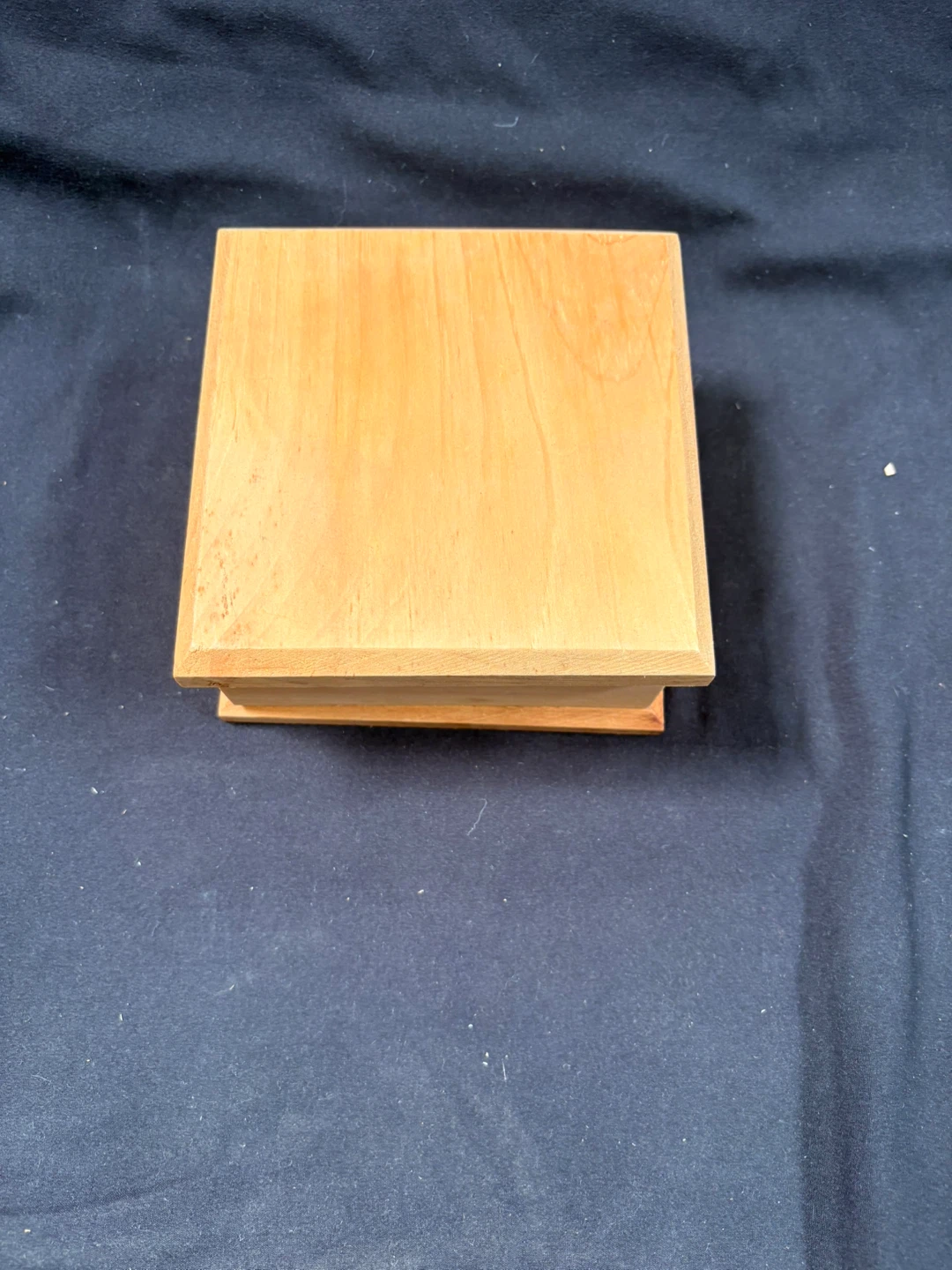 Square Wooden Keepsake Box - photo 3