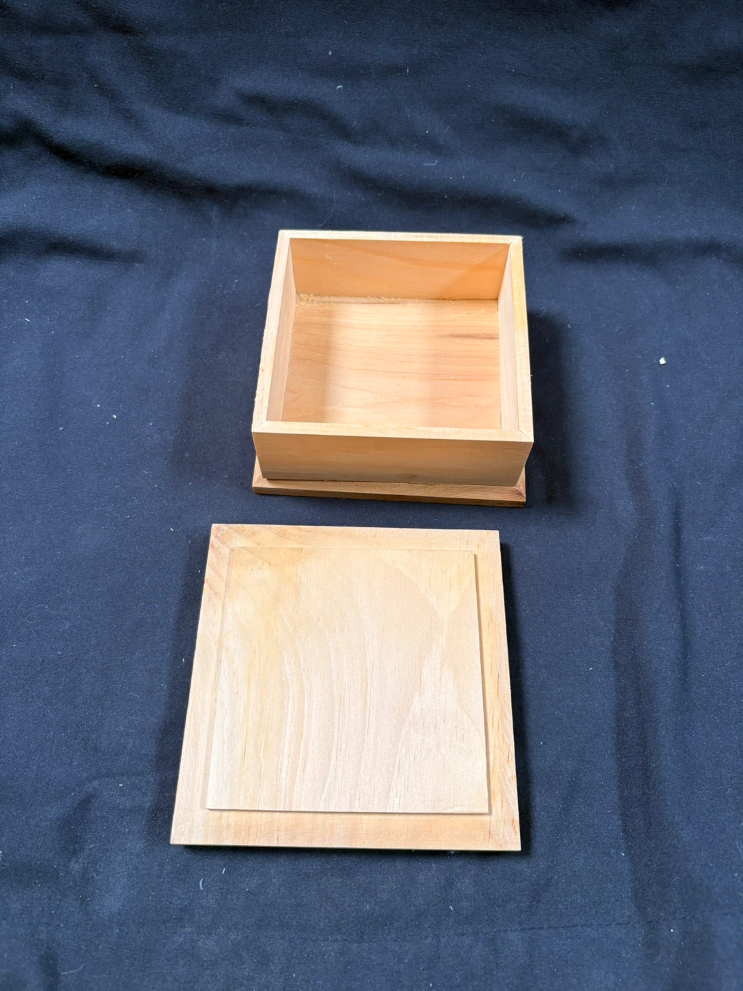Square Wooden Keepsake Box - photo 4