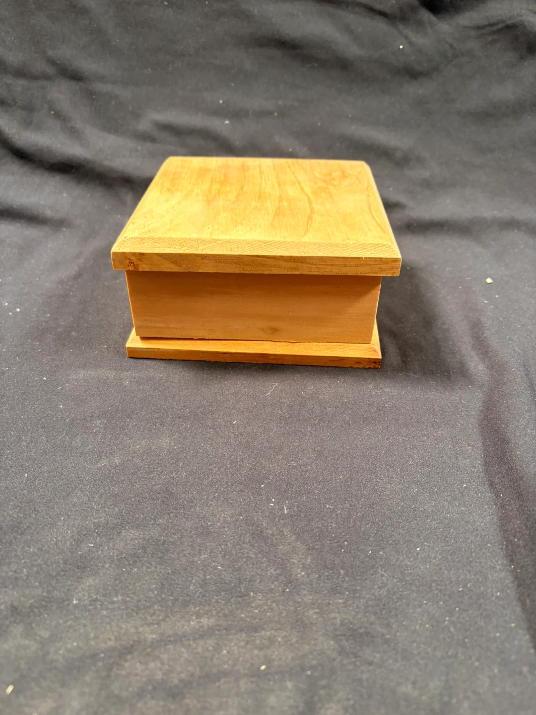 Square Wooden Keepsake Box - photo 2