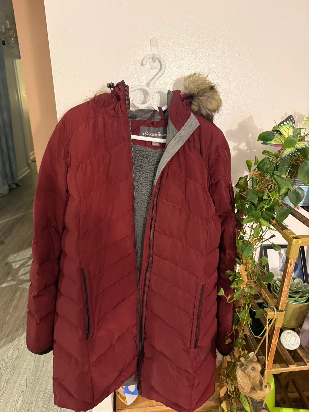 Eddie Bauer Women's Puffer Coat - Burgundy - photo 2