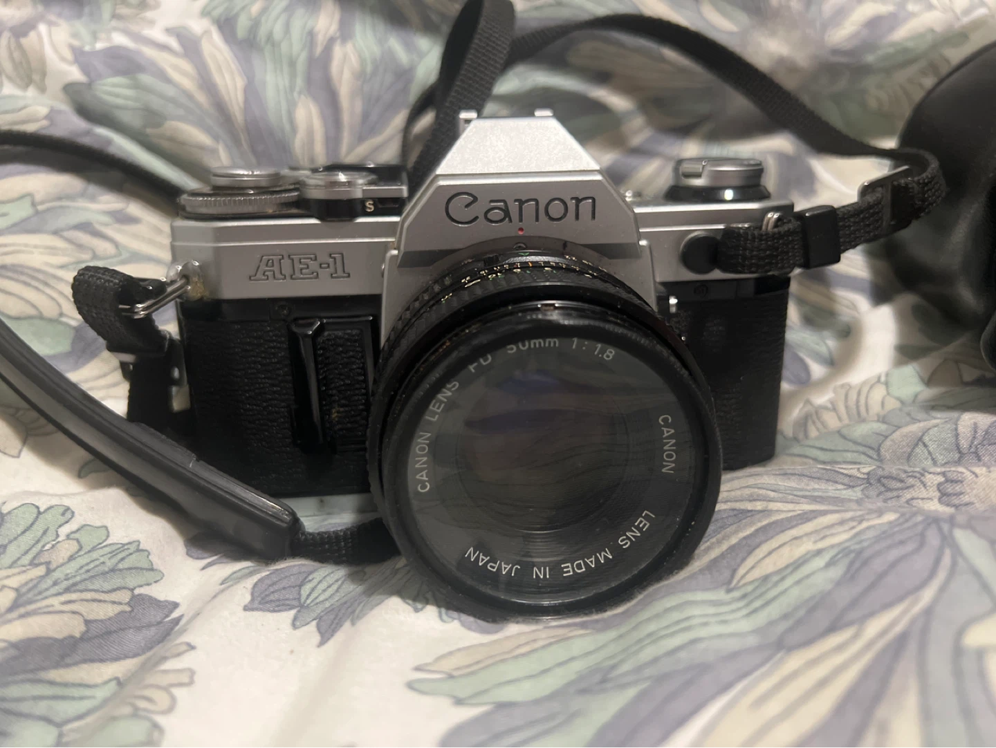 Canon AE-1 35mm Film Camera with FD 50mm 1:1.8 Lens