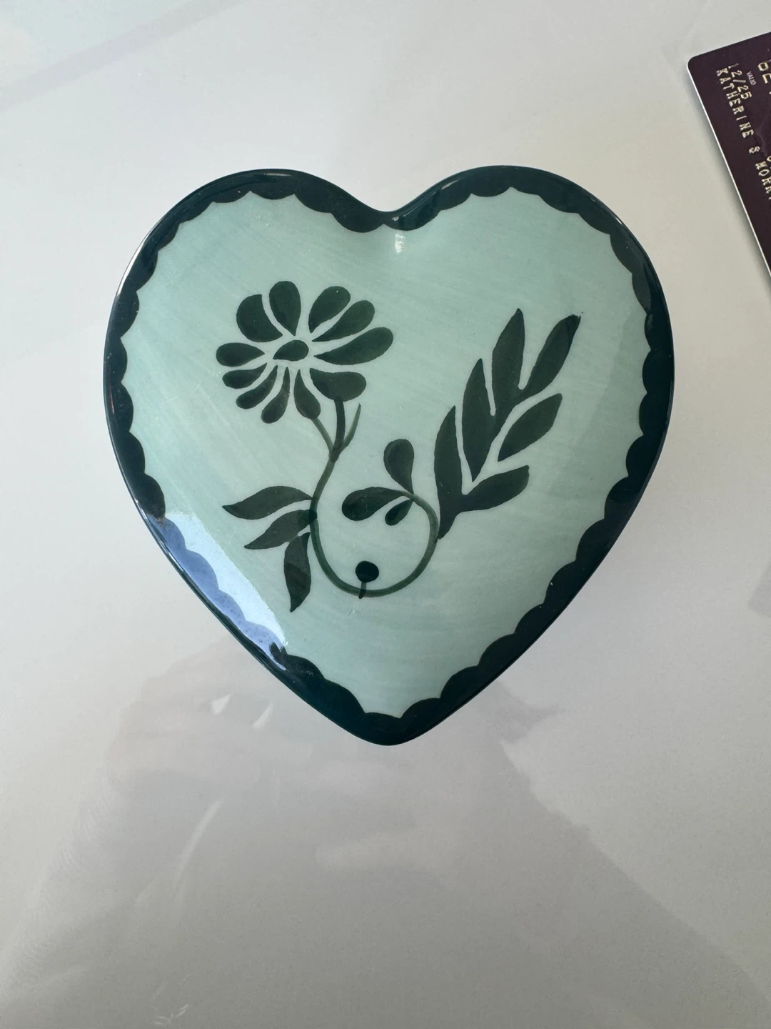Anthropology Heart Trinket Dish - photo 2