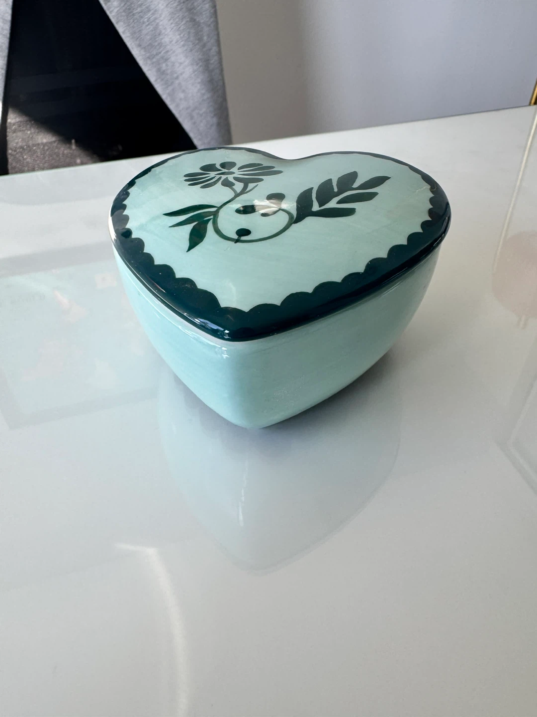 Anthropology Heart Trinket Dish - photo 3
