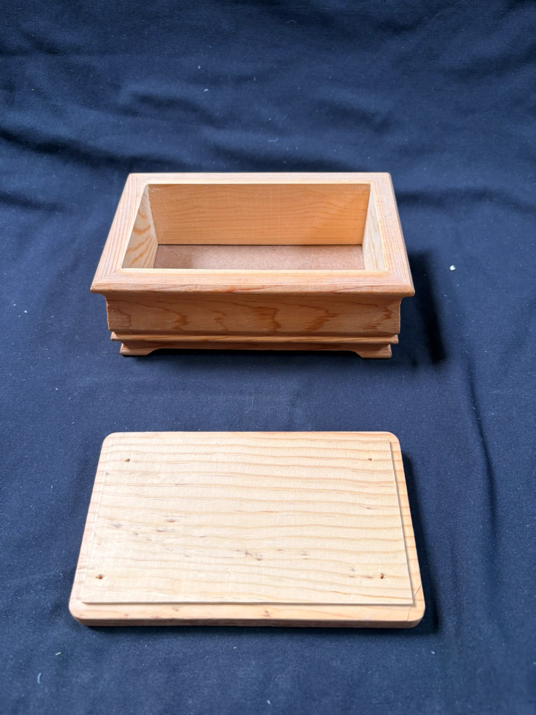 Wooden Trinket Box with Lid - photo 4
