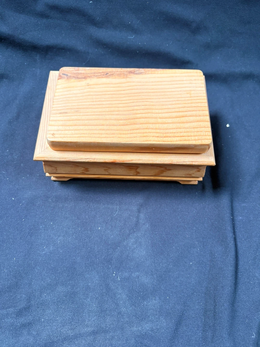 Wooden Trinket Box with Lid - photo 2