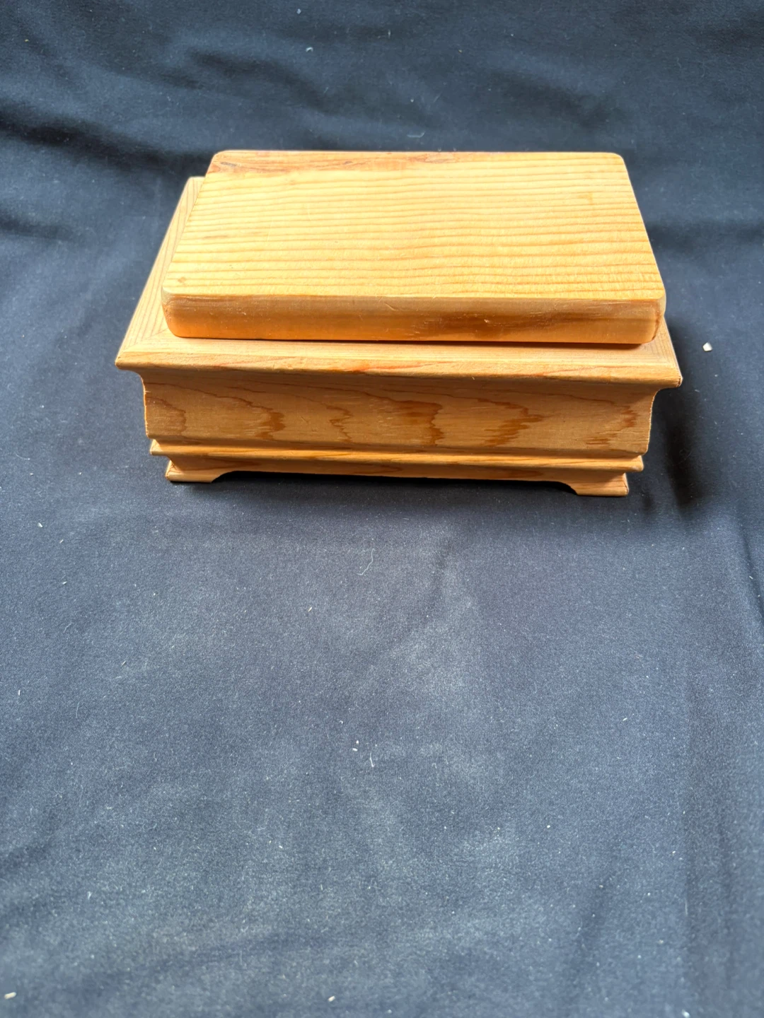 Wooden Trinket Box with Lid
