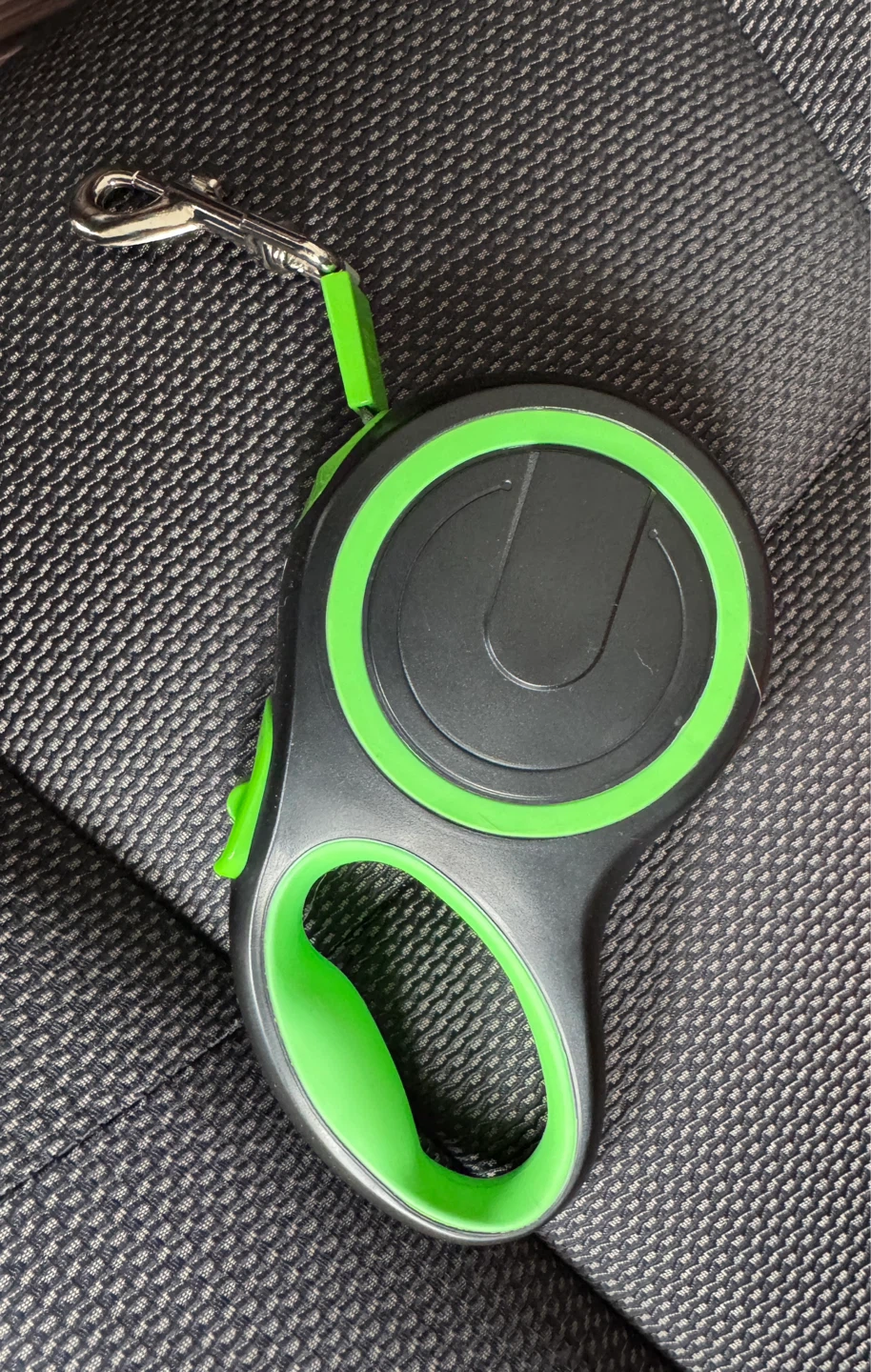 Pet Retractable Dog Leash - Green/Black XL - photo 3