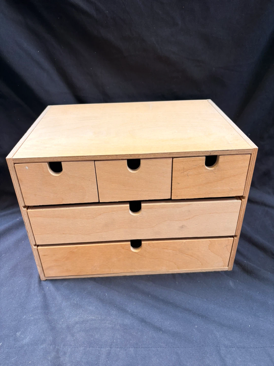 Wooden Desktop Drawer Organizer