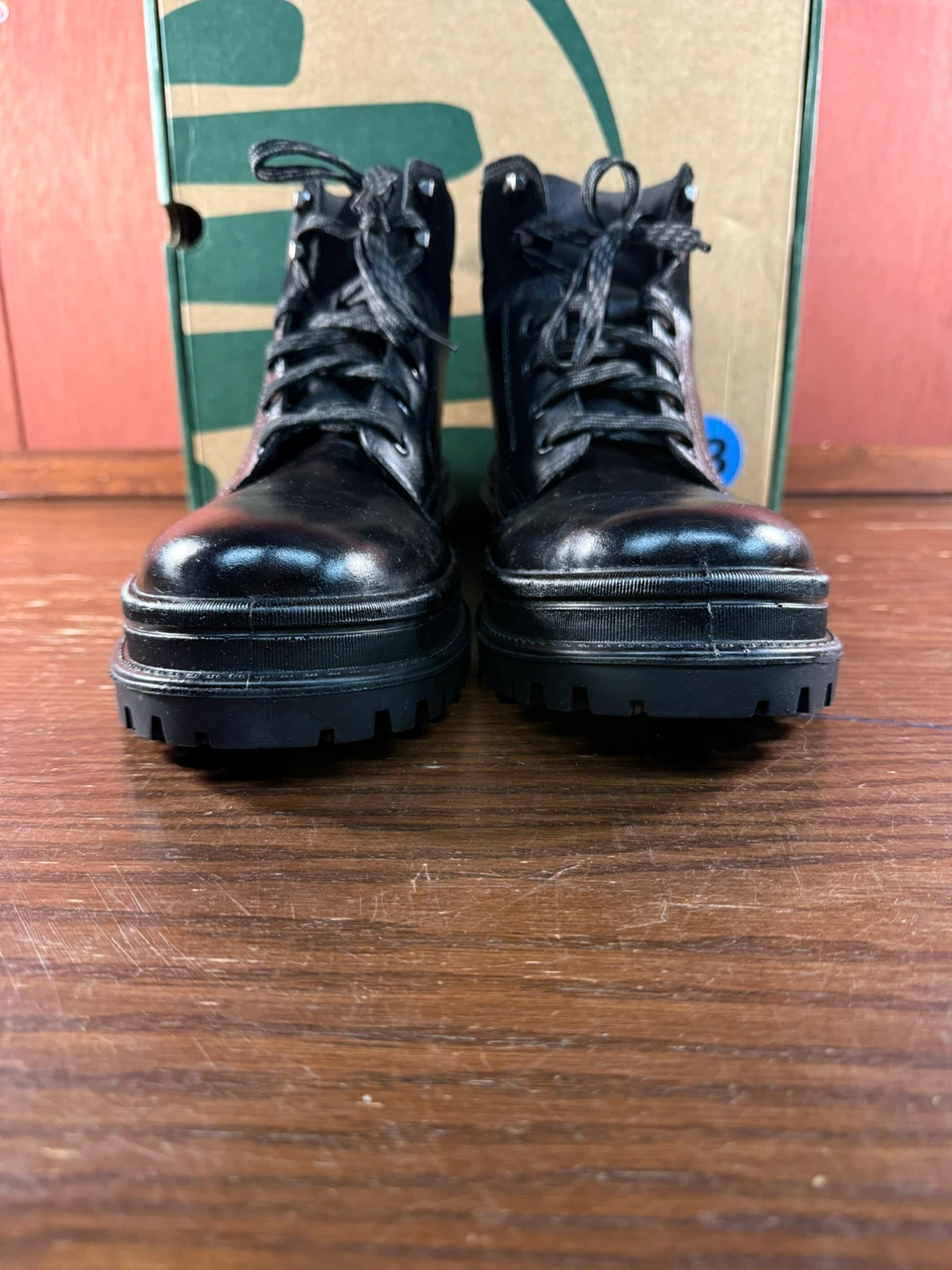 Kamik men's black leather winter boots Size US 13 - photo 4