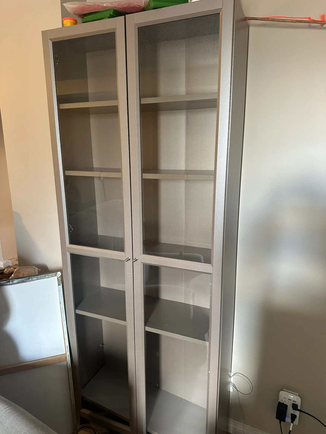Glass Door Bookshelf