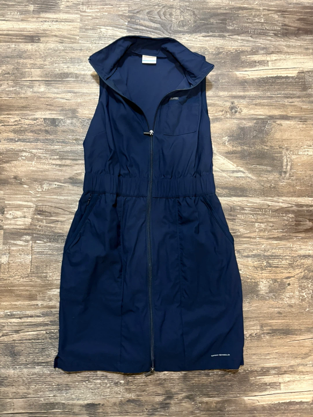 Columbia Sportswear Company Navy Sleeveless Dress - Size S