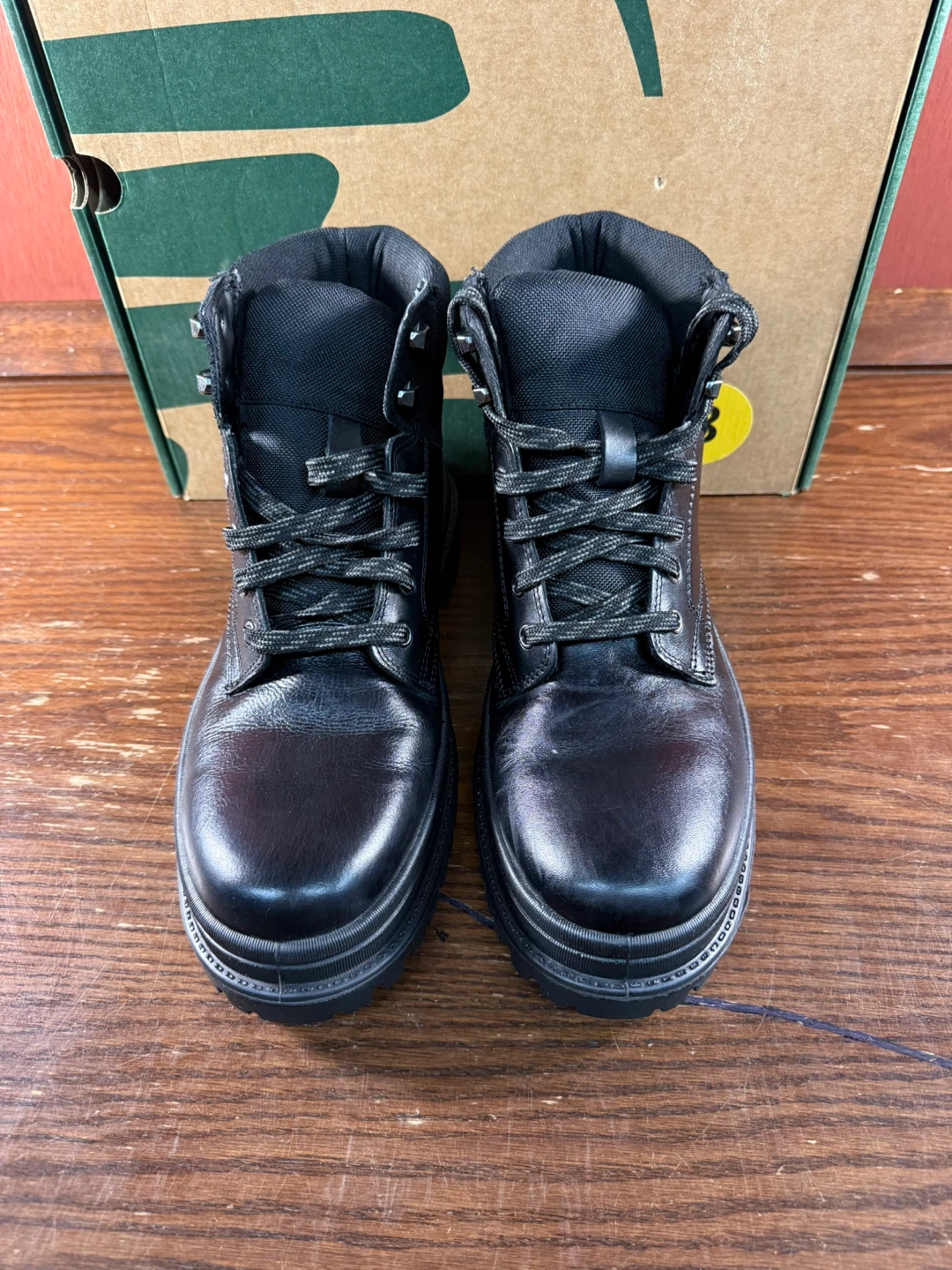 Kamik men's black leather winter boots Size US 8 - photo 5