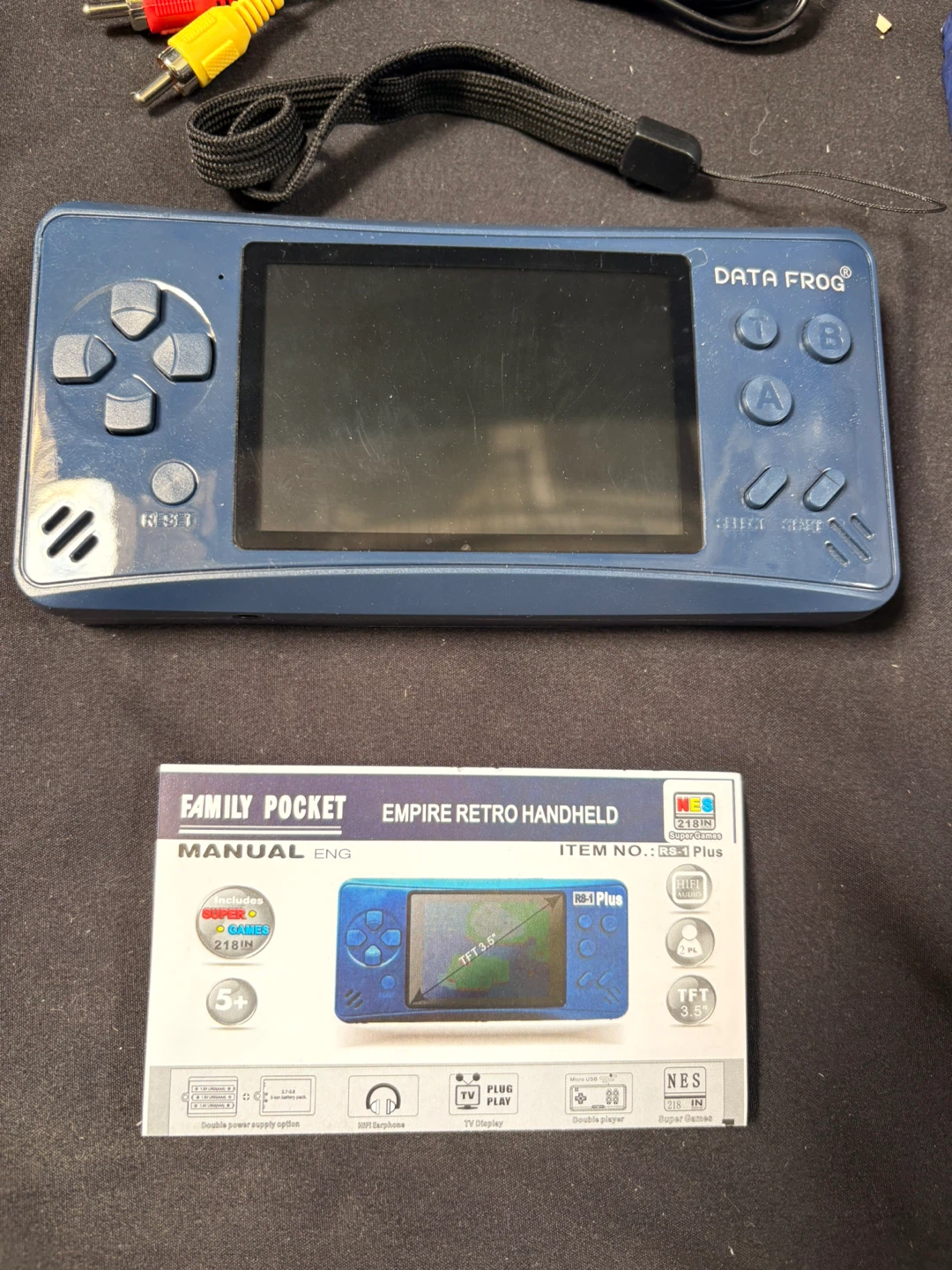 Data Frog Empire Retro Handheld RS-1 Plus - photo 2