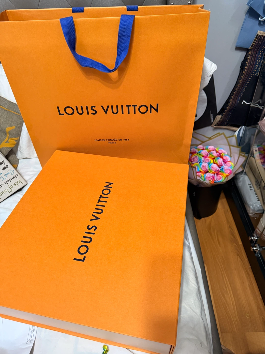 Louis Vuitton Gift Box & Shopping Bag