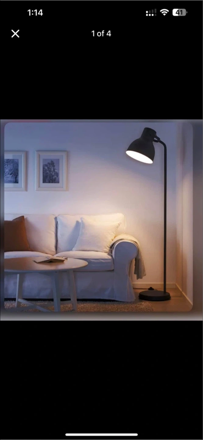 IKEA Hektar Floor Lamp - Dark Gray - photo 2