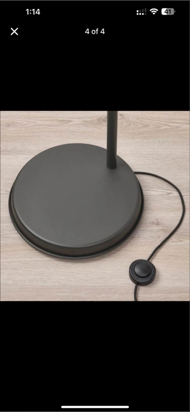 IKEA Hektar Floor Lamp - Dark Gray - photo 3