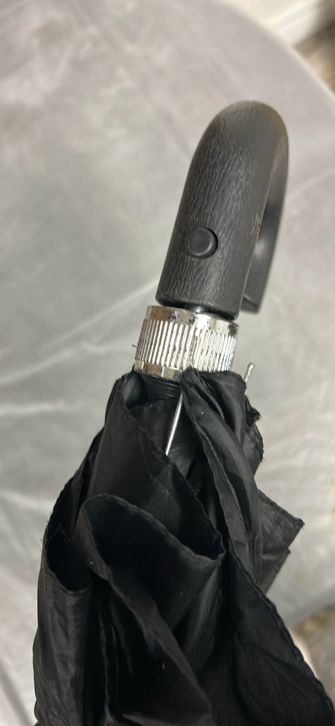 Black Folding Umbrella - photo 2
