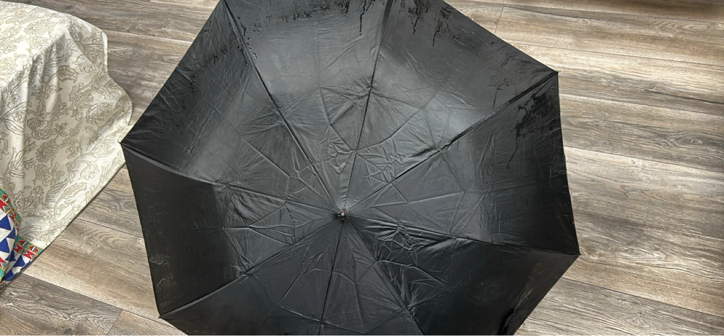 Black Folding Umbrella - photo 4