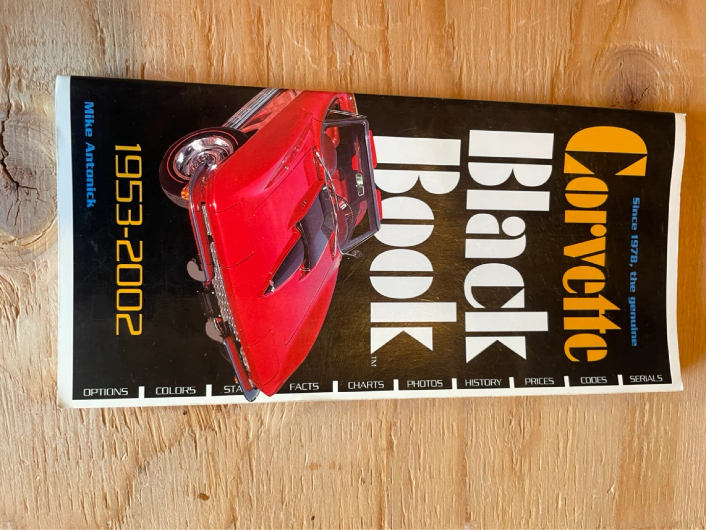 Corvette black book